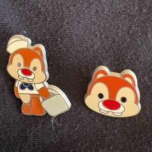 Disney Trading Pin - Cute Cutie Dale Face and Disney Cruise Line "Sailor” Dale